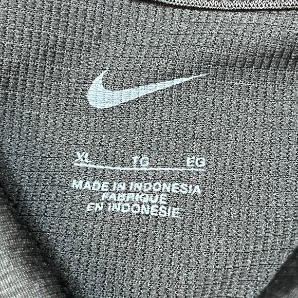 Nike Coaching Dri-Fit Polo Shirt XL Football Black 3-Button Short Sleeve - Picture 4 of 5